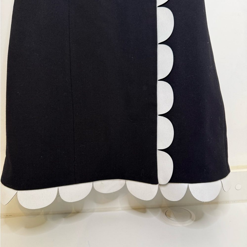 Victoria Victoria Beckham Black White Mini Cocktail Formal Wedding Party Dress 2 - Picture 16 of 16